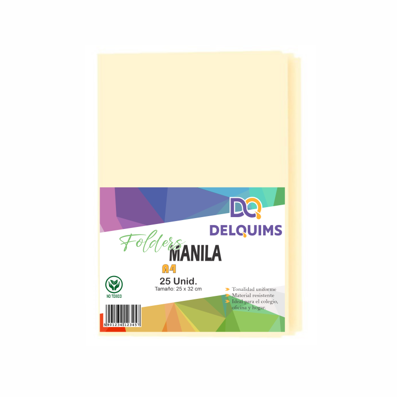 FOLDER MANILA DQ DELQUIMS