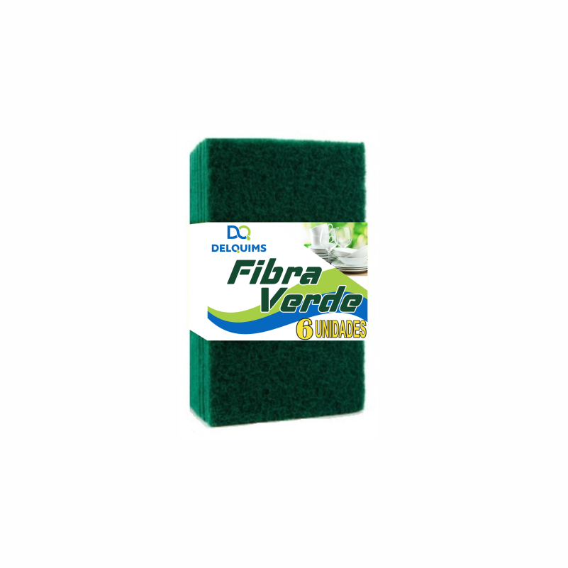 FIBRA ABRASIVA VERDE MULTIUSO DQ DELQUIMS